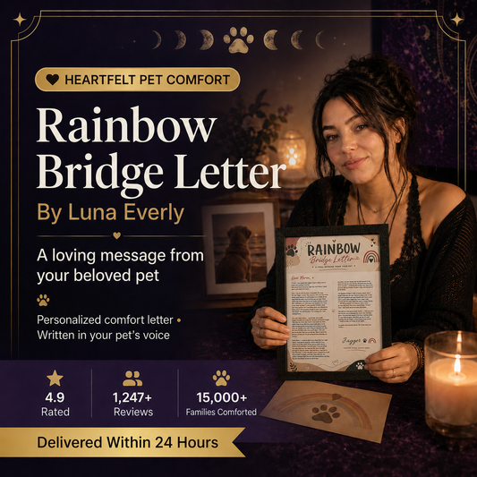 Rainbow Bridge Letter — A Final Message From Your Pet