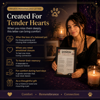 Rainbow Bridge Letter — A Final Message From Your Pet