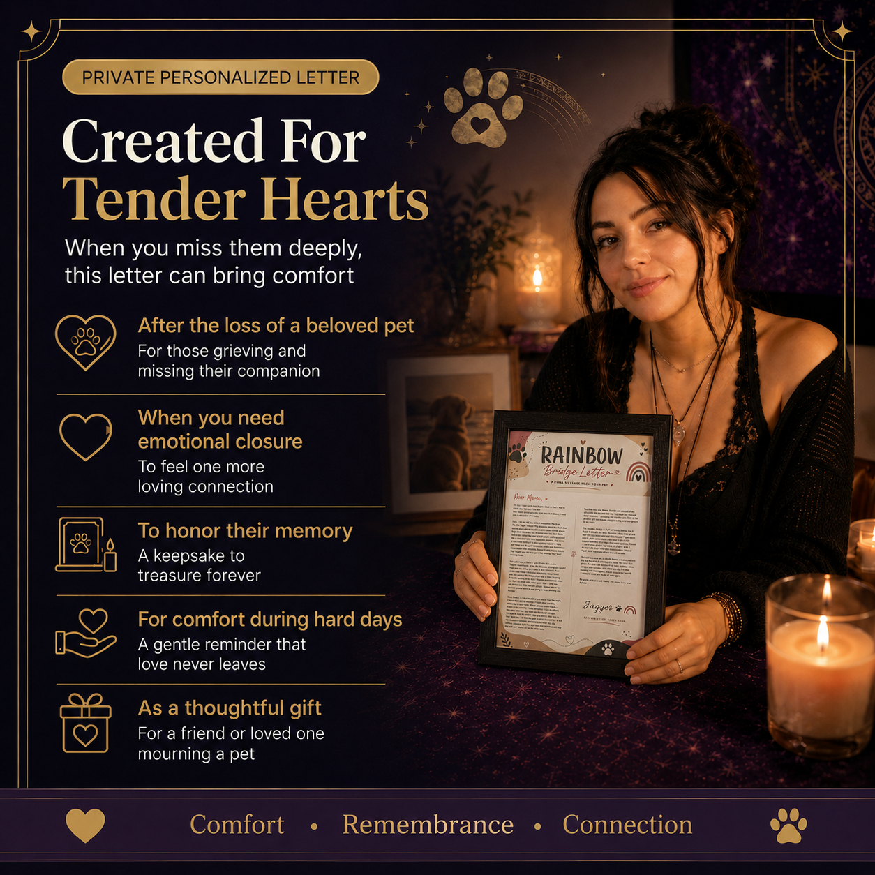 Rainbow Bridge Letter — A Final Message From Your Pet