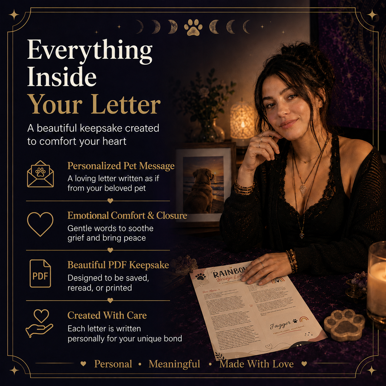 Rainbow Bridge Letter — A Final Message From Your Pet