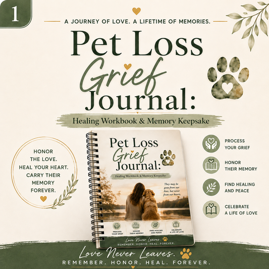Pet Loss Grief Journal: Healing Workbook & Memory Keepsake