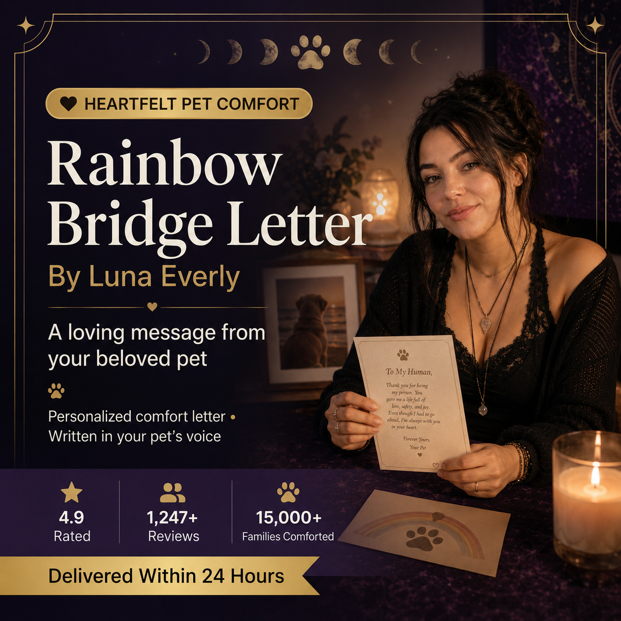 Rainbow Bridge Letter — A Final Message From Your Pet