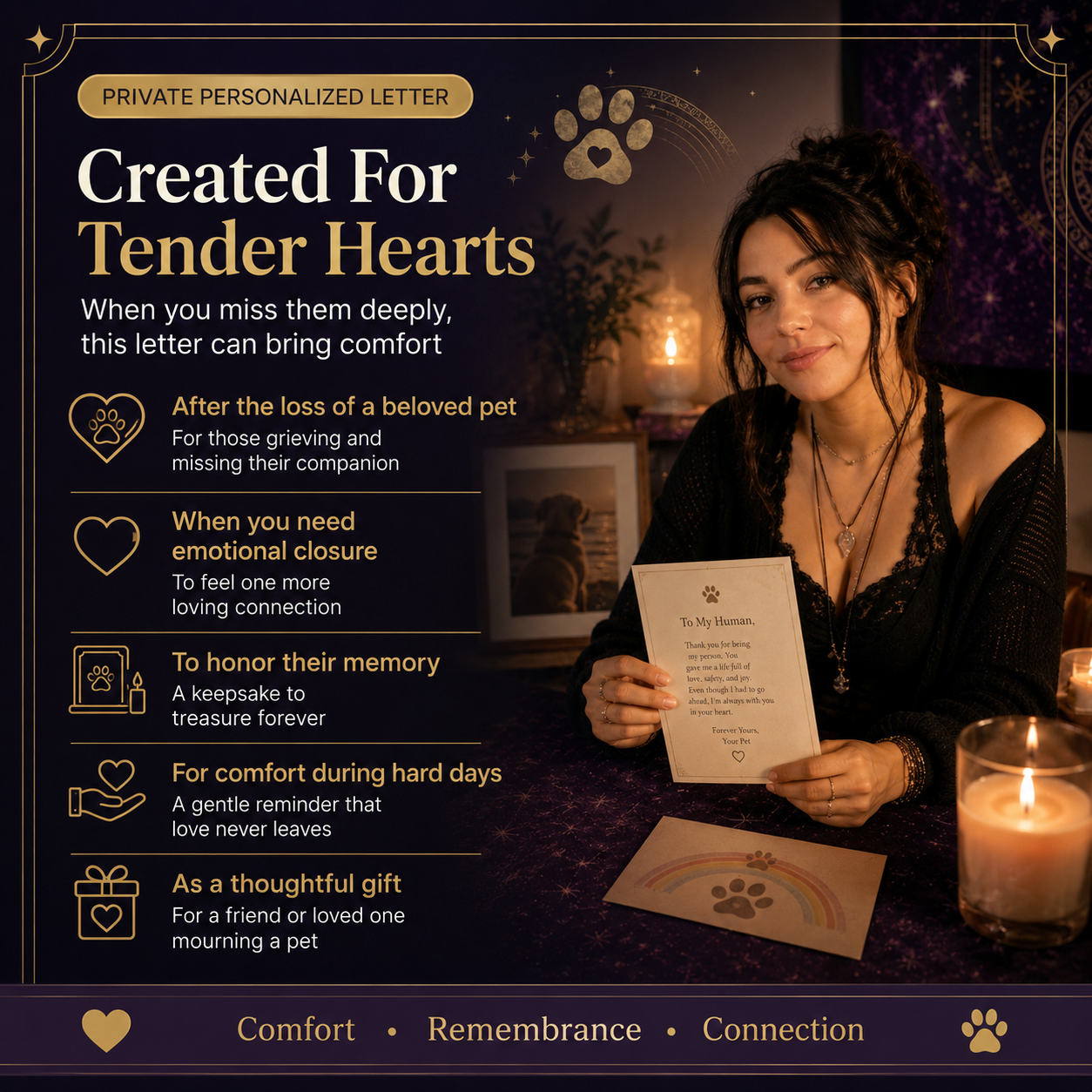 Rainbow Bridge Letter — A Final Message From Your Pet